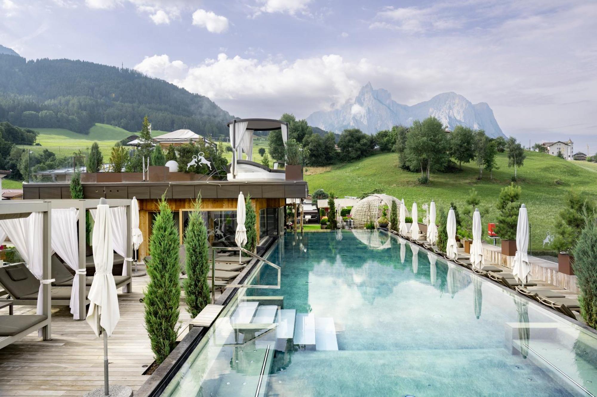 Abinea Dolomiti Romantic Spa Castelrotto Exterior foto